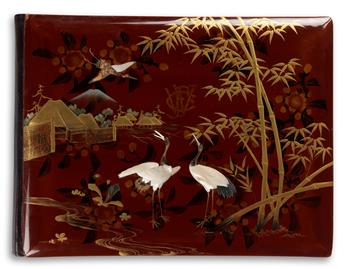 KIMBEI, KUSAKABE (1841-1934) An elegant album with 50 hand-colored photographs,